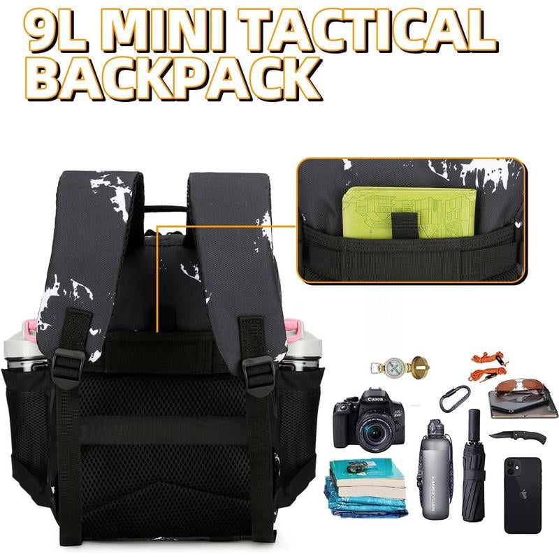9L Tactical Assault Backpack Gym Backpack Hiking Travel Backpack Camping Rucksacks