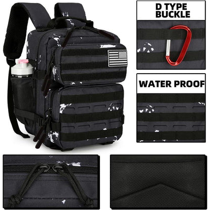 9L Tactical Assault Backpack Gym Backpack Hiking Travel Backpack Camping Rucksacks