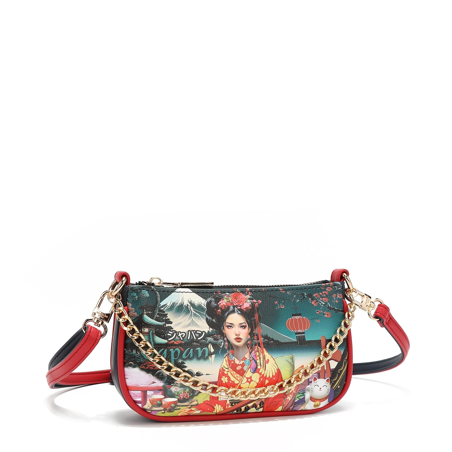SET DE REGALO 2 PIEZAS (Bolso Cruzado + Cartera) (AKIKO LA BELLEZA)-2