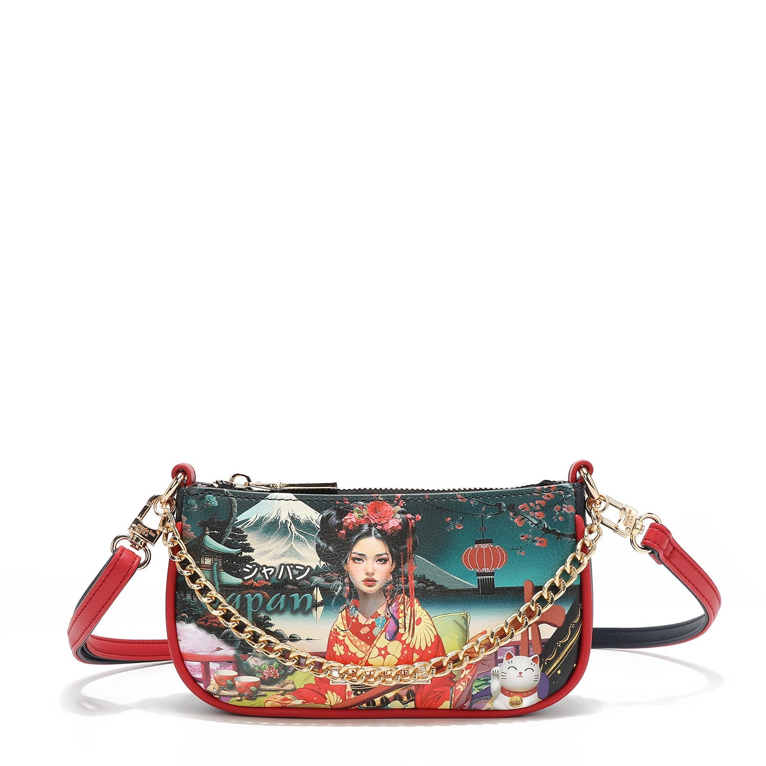SET DE REGALO 2 PIEZAS (Bolso Cruzado + Cartera) (AKIKO LA BELLEZA)-1