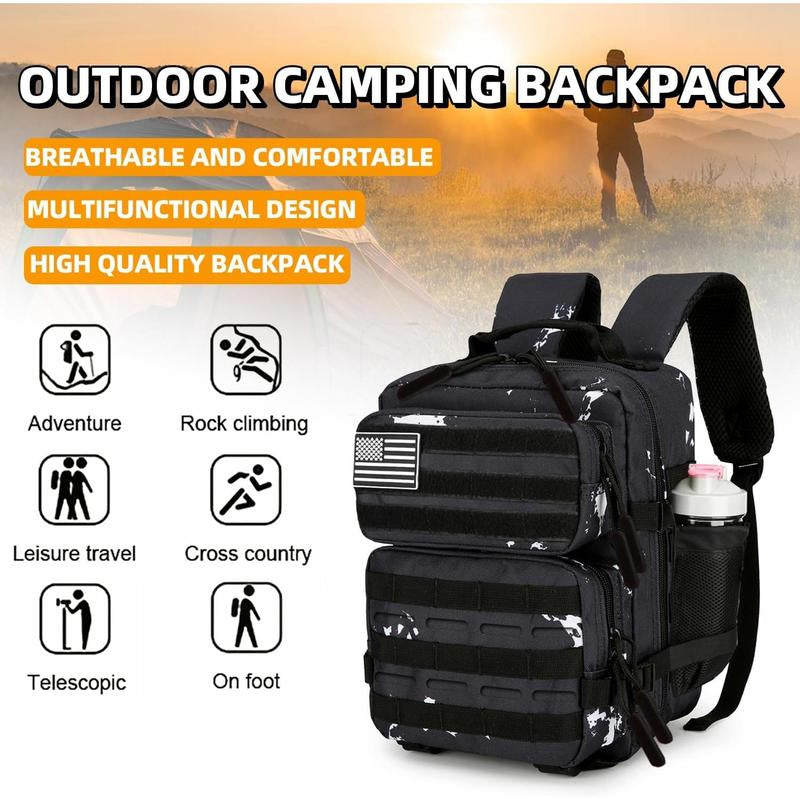 9L Tactical Assault Backpack Gym Backpack Hiking Travel Backpack Camping Rucksacks